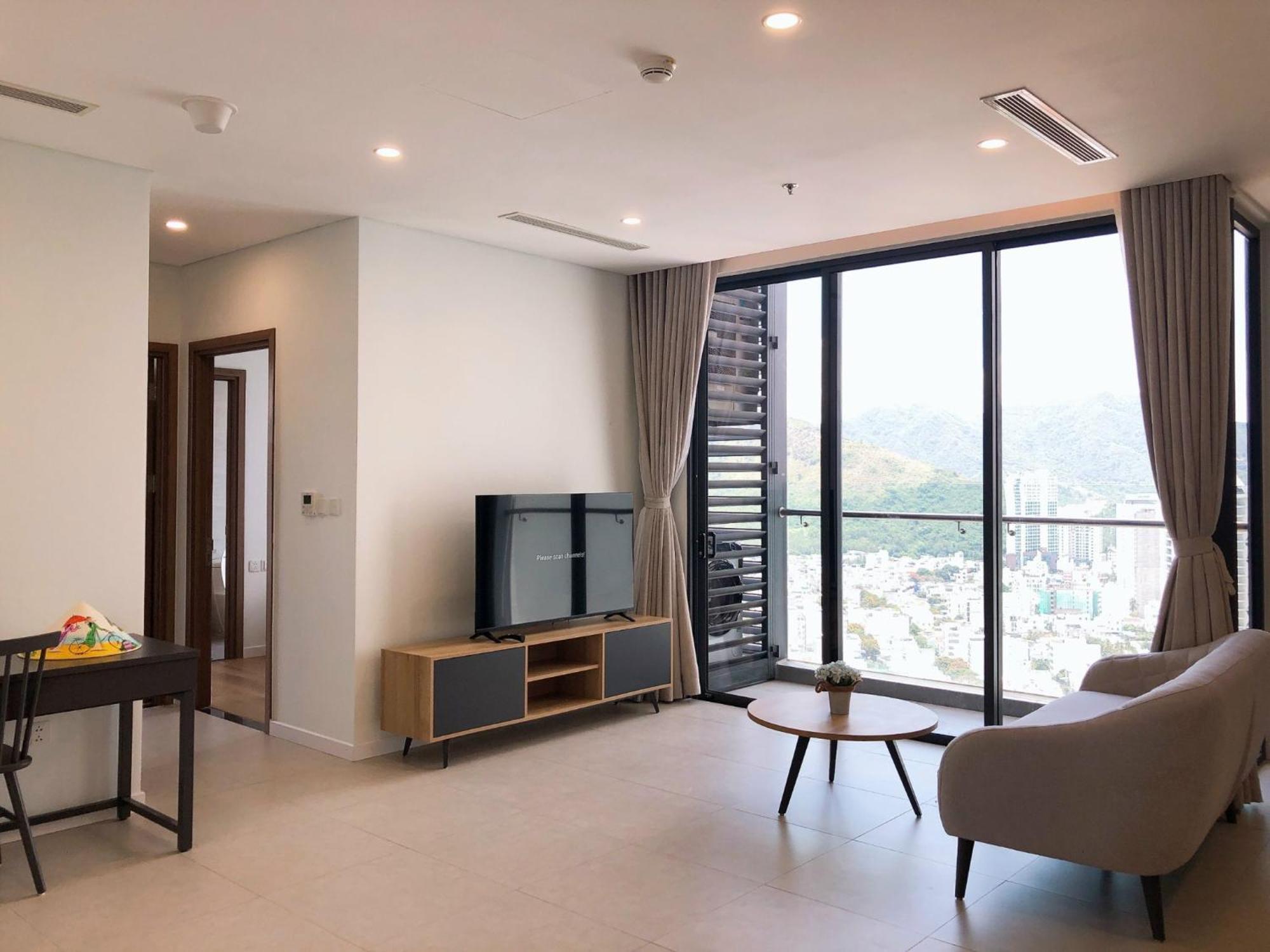 Ferienwohnung Scenia Bay Oceanfront By Housing Nha Trang Exterior foto